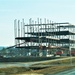 February 2024 barracks construction operations at Fort McCoy