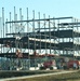 February 2024 barracks construction operations at Fort McCoy