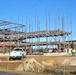 February 2024 barracks construction operations at Fort McCoy