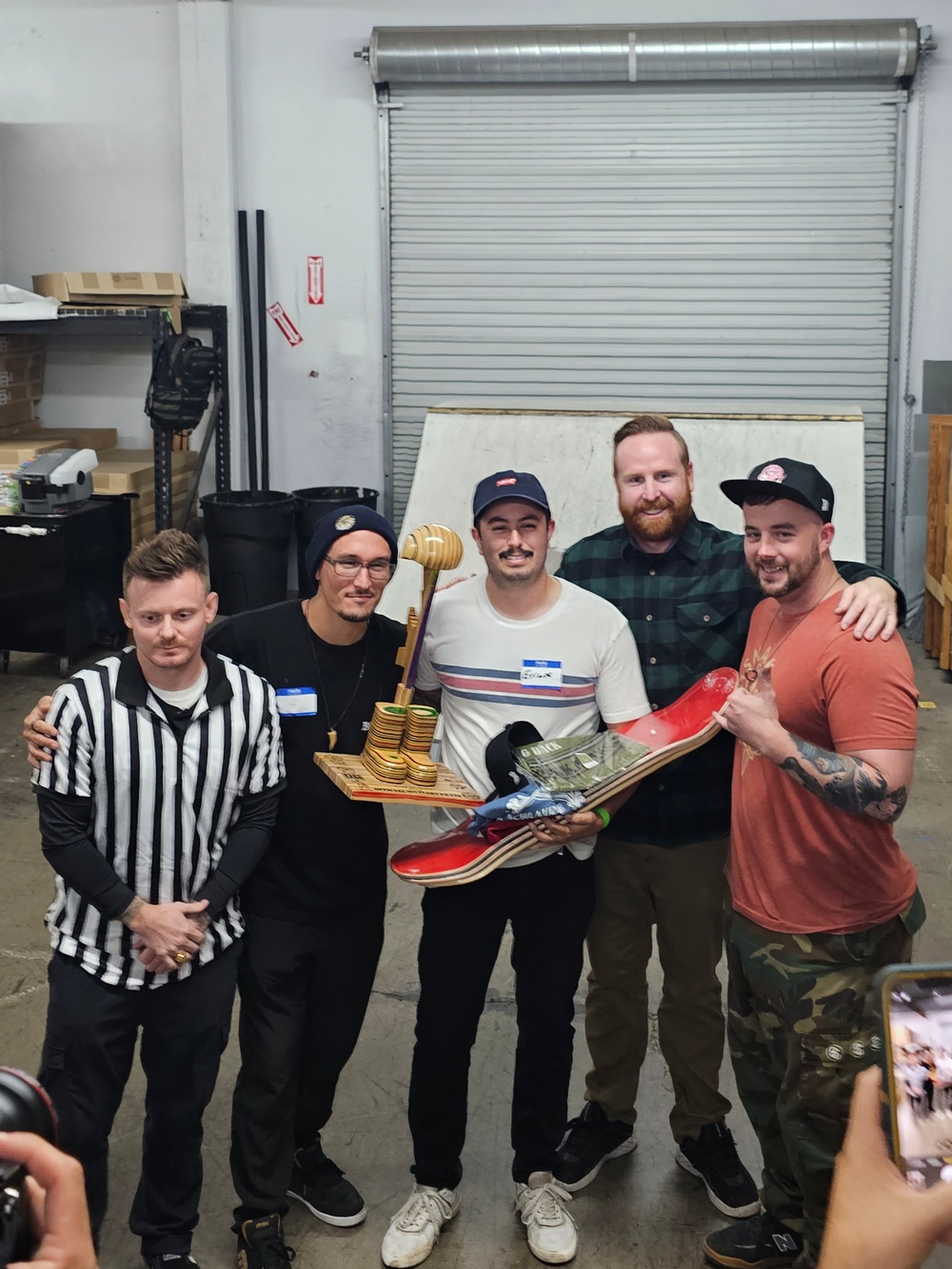 Team Kingsley Defender champion of Official Military Skate competition