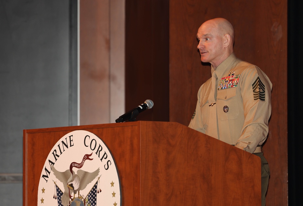 SEAC Sgt. Maj. Black addresses Career and Advanced School graduates