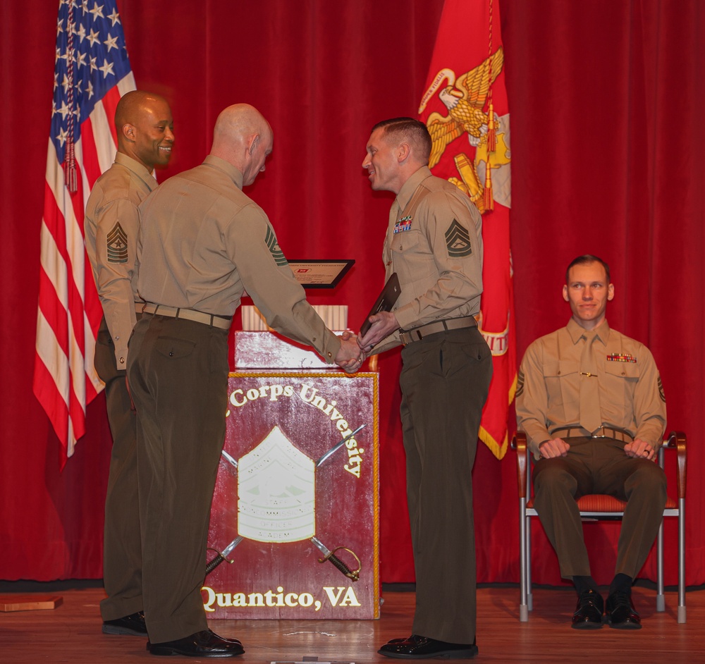 SEAC Sgt. Maj. Black addresses Career and Advanced School graduates