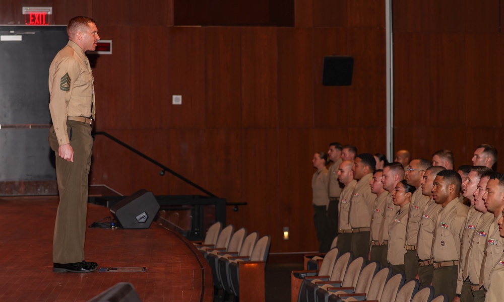 SEAC Sgt. Maj. Black addresses Career and Advanced School graduates