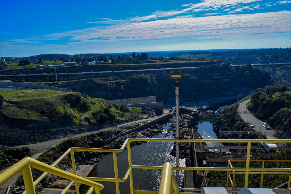 SPD Leaders Visit Folsom Dam January 2024