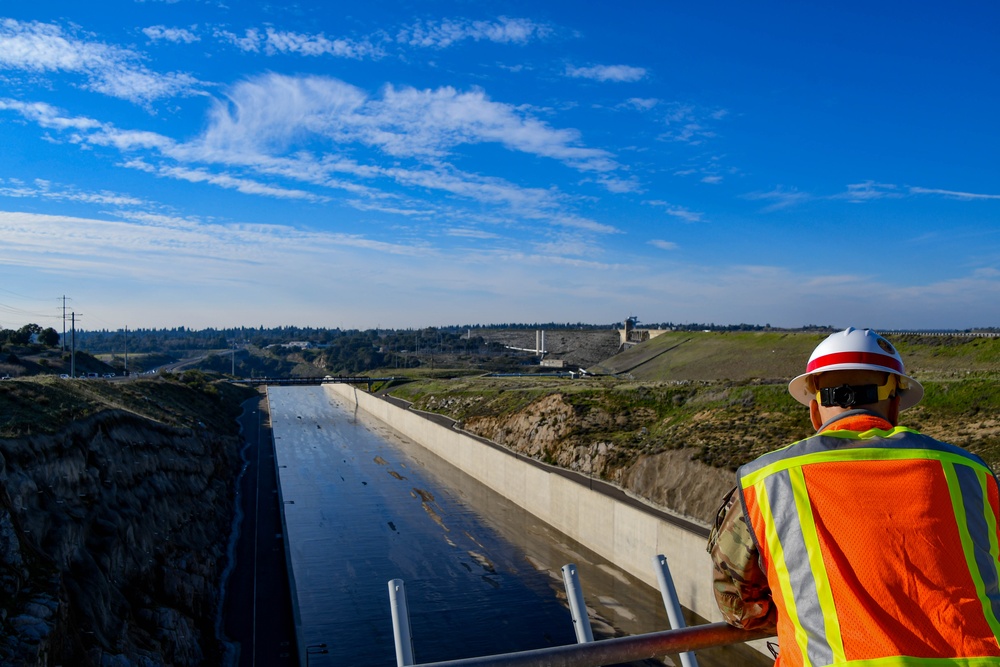 SPD Leaders Visit Folsom Dam January 2024