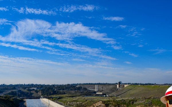 SPD Leaders Visit Folsom Dam January 2024