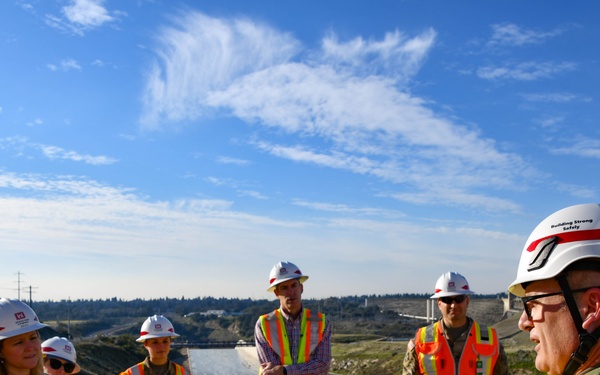 SPD Leaders Visit Folsom Dam January 2024