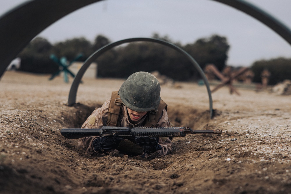 Mike Company Bayonet Assault Course and Pugil Sticks
