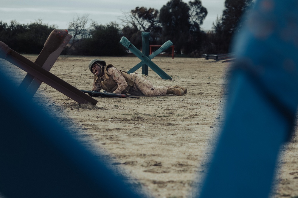 Mike Company Bayonet Assault Course and Pugil Sticks