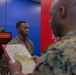 2nd Combat Readiness Regiment Marine Meritoriously Promoted on the Spot