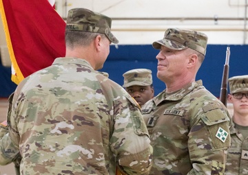 4th Infantry Division Artillery Change of Responsibilty