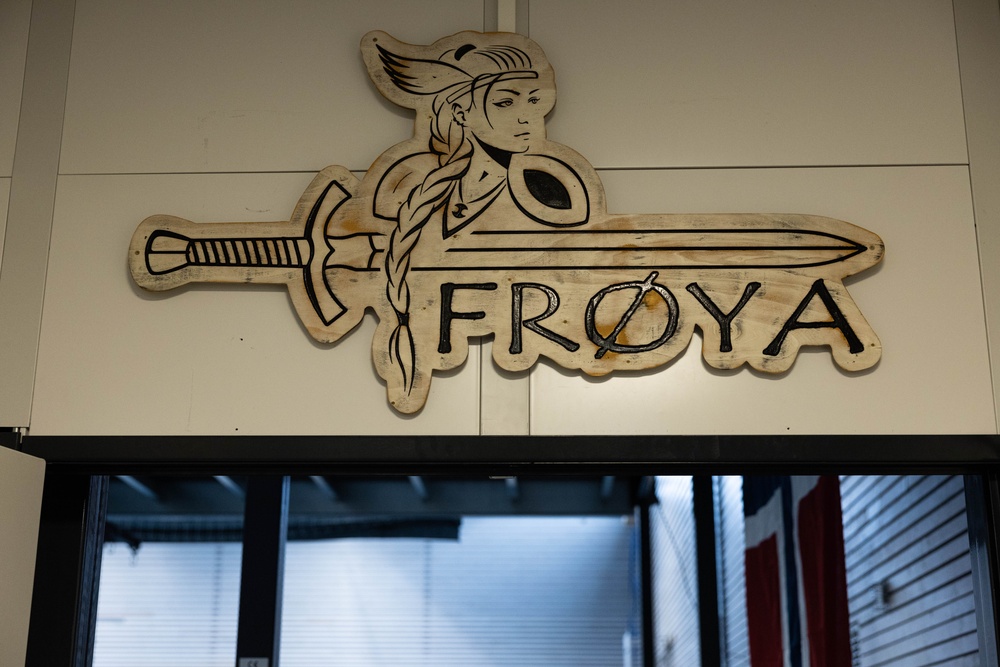 Norwegians Host U.S. Marines for Re-Opening of Expanded Base Gym in Bardufoss Norway