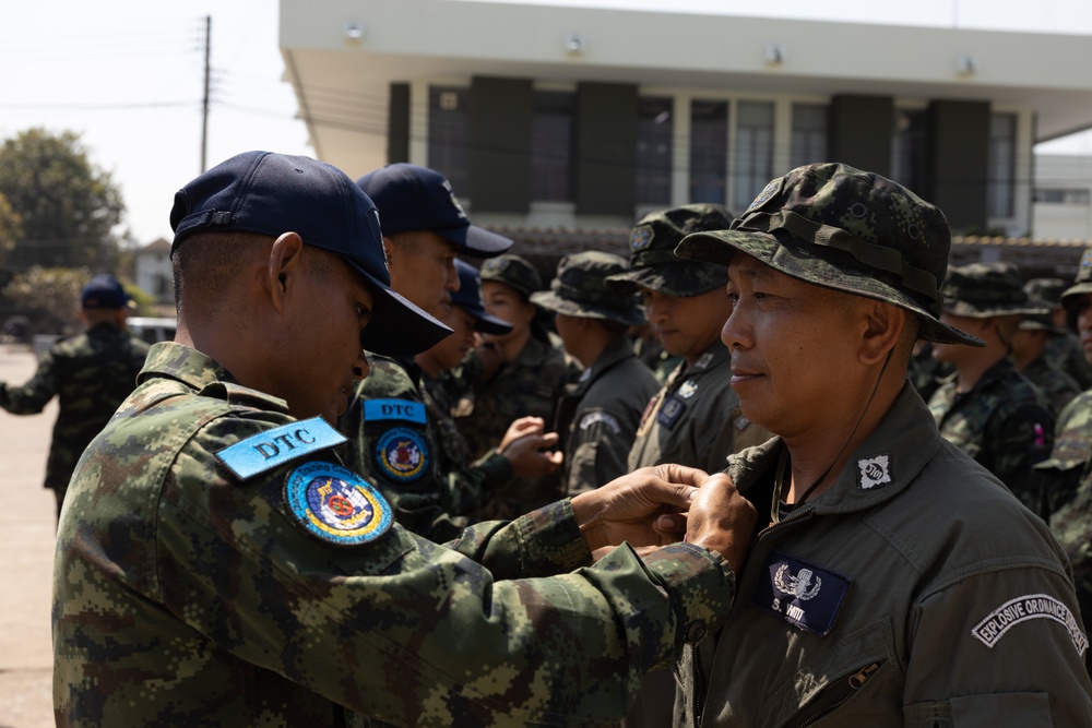 HMA Thailand 24 | EOD Level 1-2 Badge Ceremony
