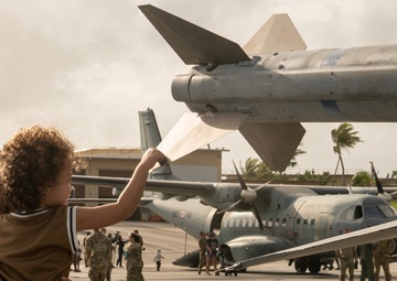 Cope North 24 static display event on Andersen AFB