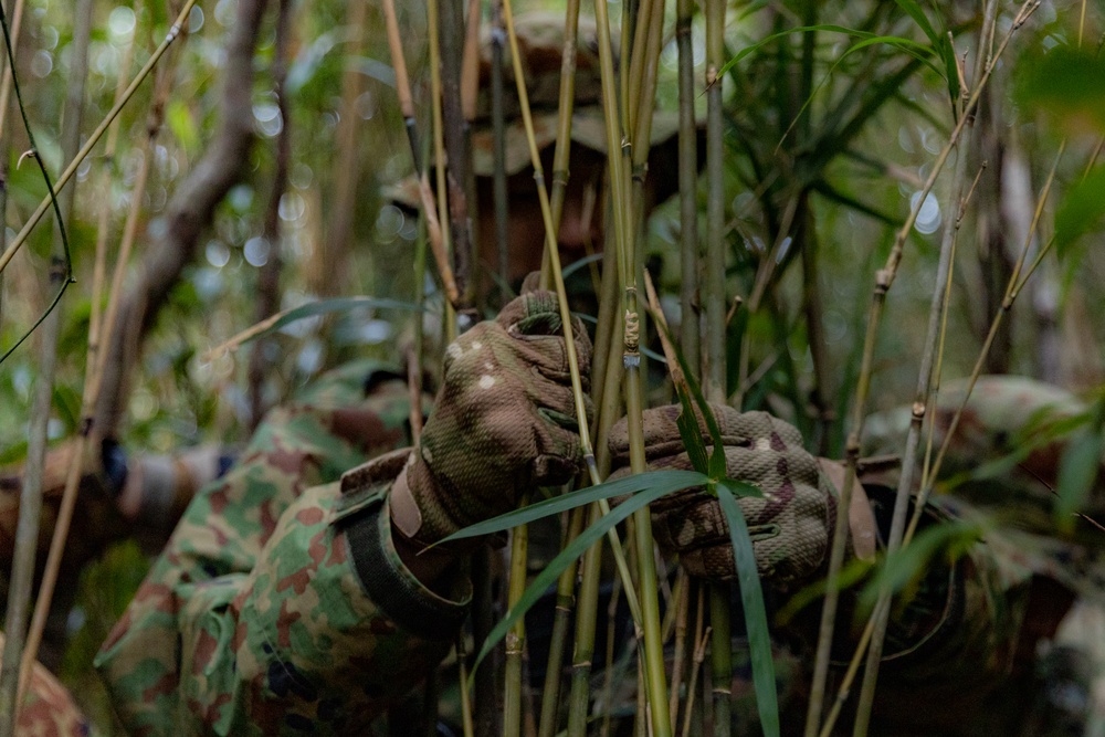 31st MEU, JGSDF exchange jungle survival knowledge