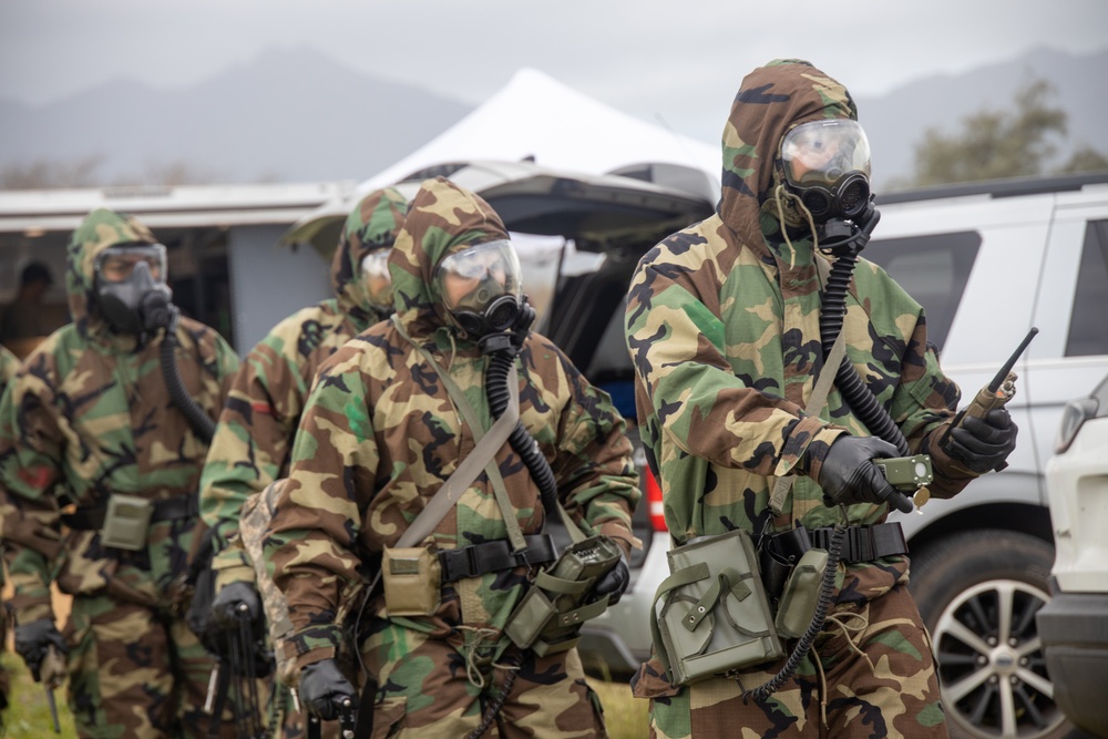 MWSS-174 EOD and CBRN scenarios at Pyramid Rock