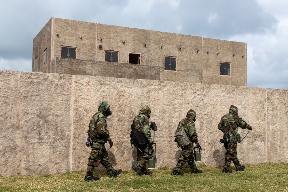 MWSS-174 EOD and CBRN scenarios at Pyramid Rock