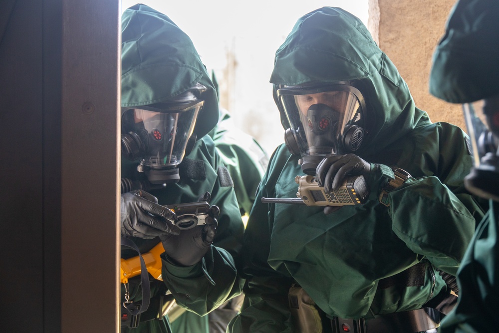 MWSS-174 EOD and CBRN scenarios at Pyramid Rock