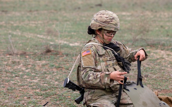 Soldiers with the Medical Readiness Battalion compete for a chance to go to the Medical Readiness Command, West: Best Leader Competition.