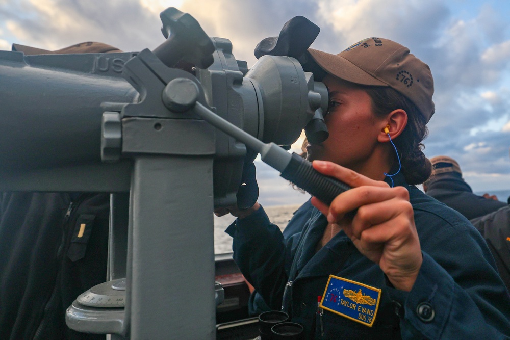 USS Higgins (DDG 76) LIve Fire Exercise