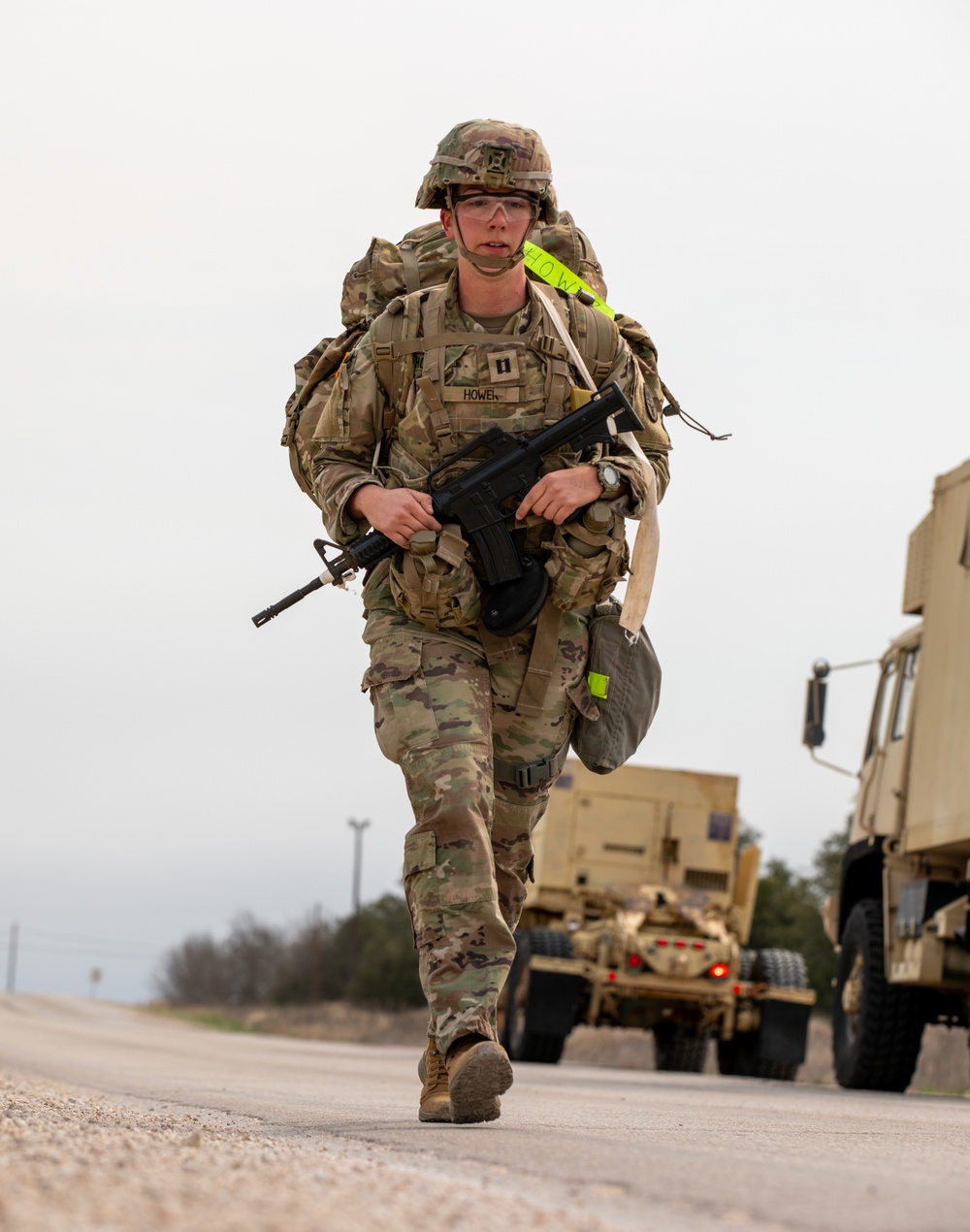 Soldiers with the Medical Readiness Battalion compete for a chance to go to the Medical Readiness Command, West: Best Leader Competition.