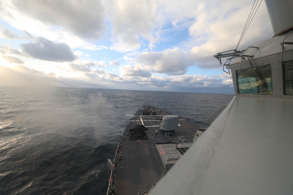 USS Higgins (DDG 76) Live Fire Exercise