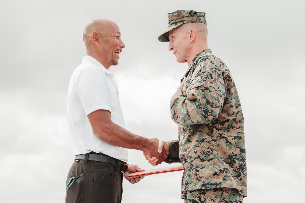 President, founder of Okinawa Lifesaving Association, Japan Water Patrol receives award from MCIPAC commanding general