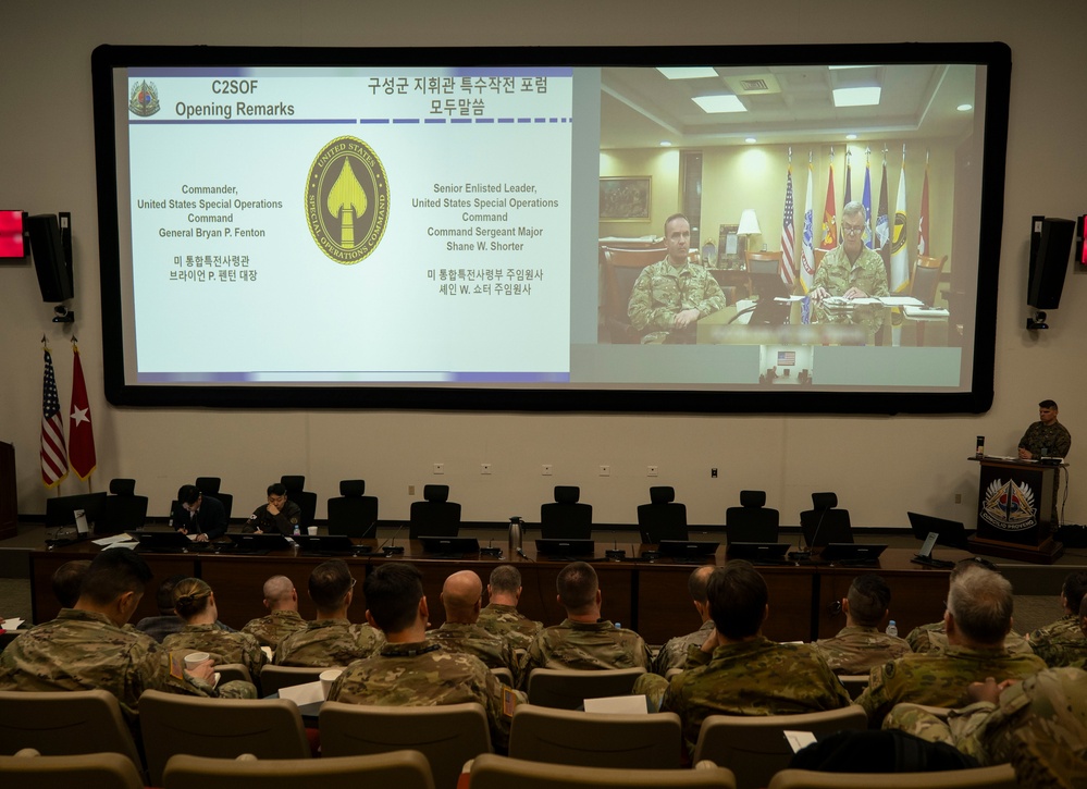 U.S. SOCKOR hosts multinational special operations forum.