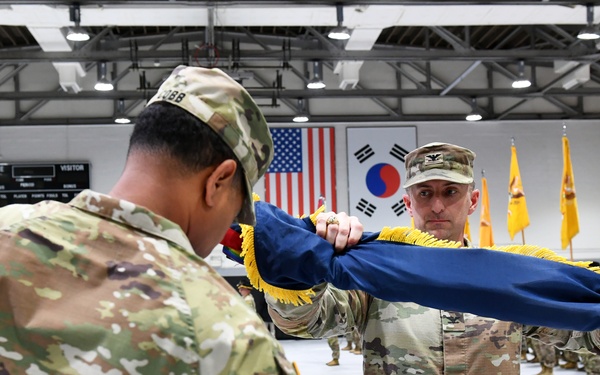 3rd Cavalry Regiment uncases colors in Korea