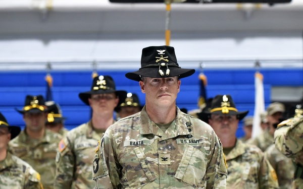 3rd Cavalry Regiment uncases colors in Korea