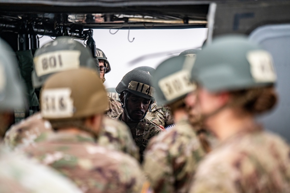 Camp Buehring Air Assualt Aircraft Orientation