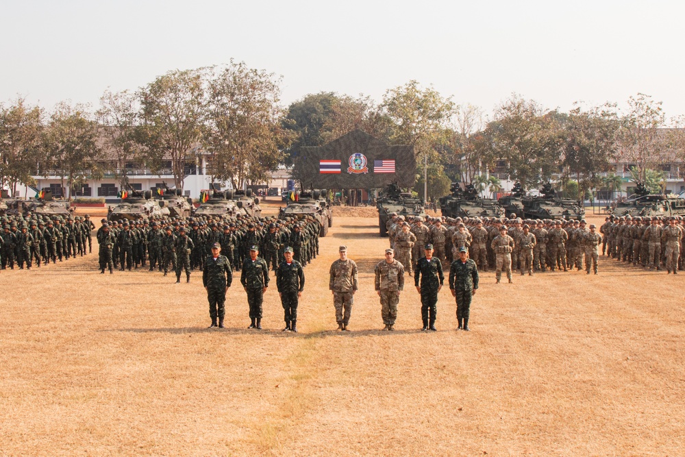 2-2 SBCT holds Opening Ceremony in Sa Kaeo Province for Cobra Gold 2024