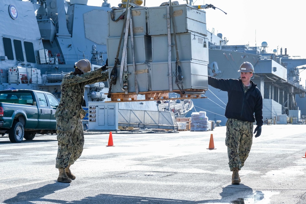 NMCB 11 and NMCB 133 Cranelift