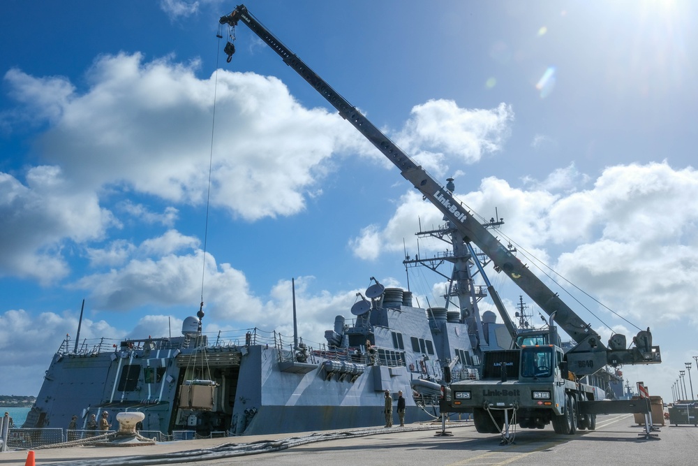 NMCB 11 and NMCB 133 Cranelift