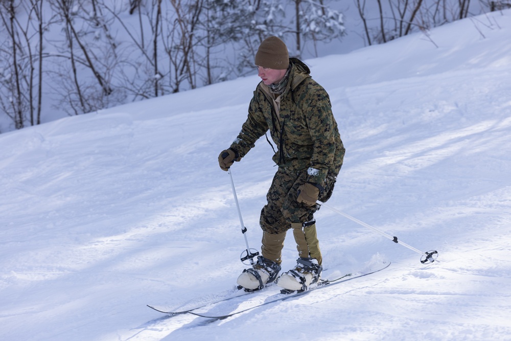 Korea Viper 24.1 |  U.S. and Republic of Korea Marine Practice Downhill Skiing Techniques 