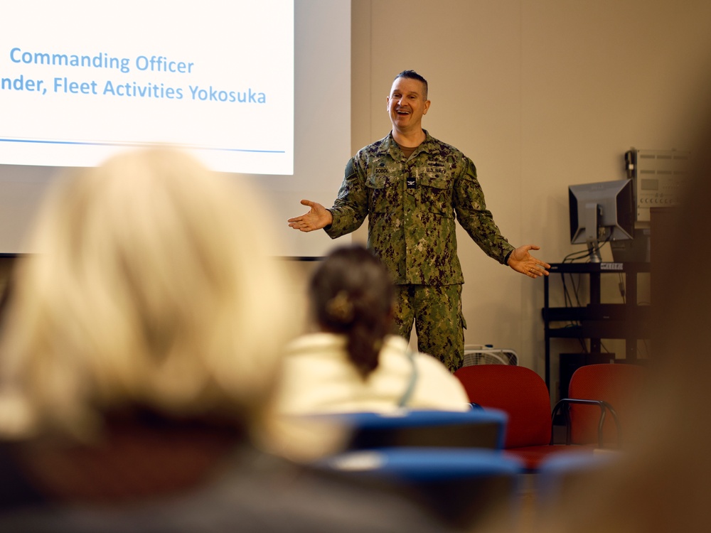 Commander, Fleet Activities Yokosuka Hosts Culture of Excellence Workshops