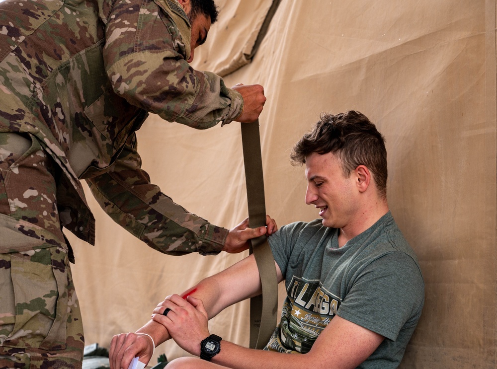 Air Force and Army train together