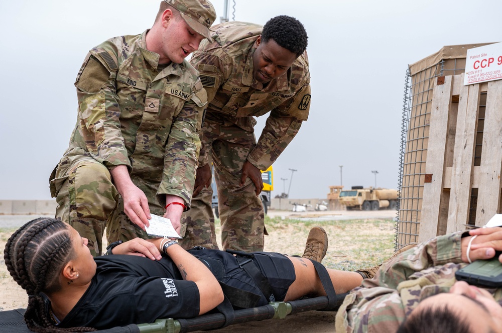 Air Force and Army train together