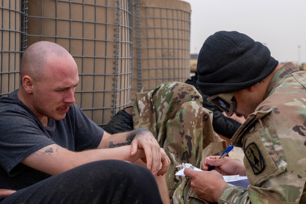 Air Force and Army train together