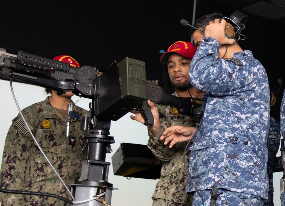 Maritime Expeditionary Security Group 2, Royal Bahraini Naval Force Participate in Virtual Scenario Training