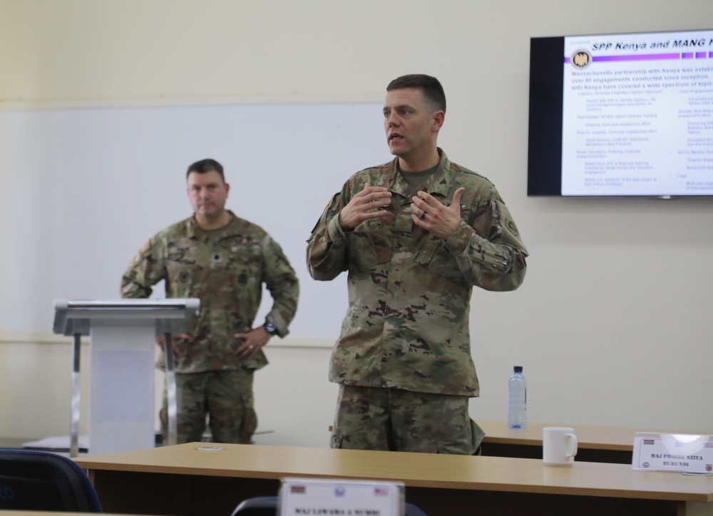 Massachusetts National Guard Soldiers speak at Women, Peace and Security during JA24