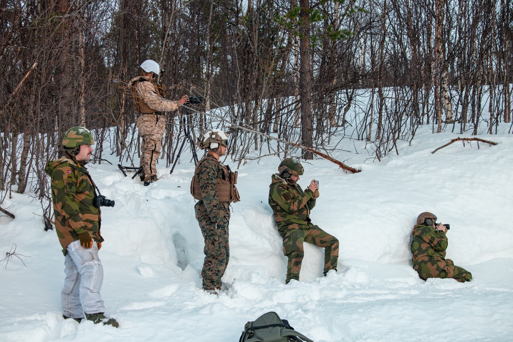 U.S. Marines of 2nd Battalion, 10th Marine Regiment train with HIMARS in Norway in preparation for Exercise Nordic Response 24