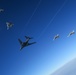 U.S. Air Force bomber conducts training with Swedish Air Force