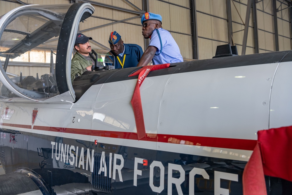 Tunisian Air Force showcase education, training opportunities during African Air Chiefs Symposium