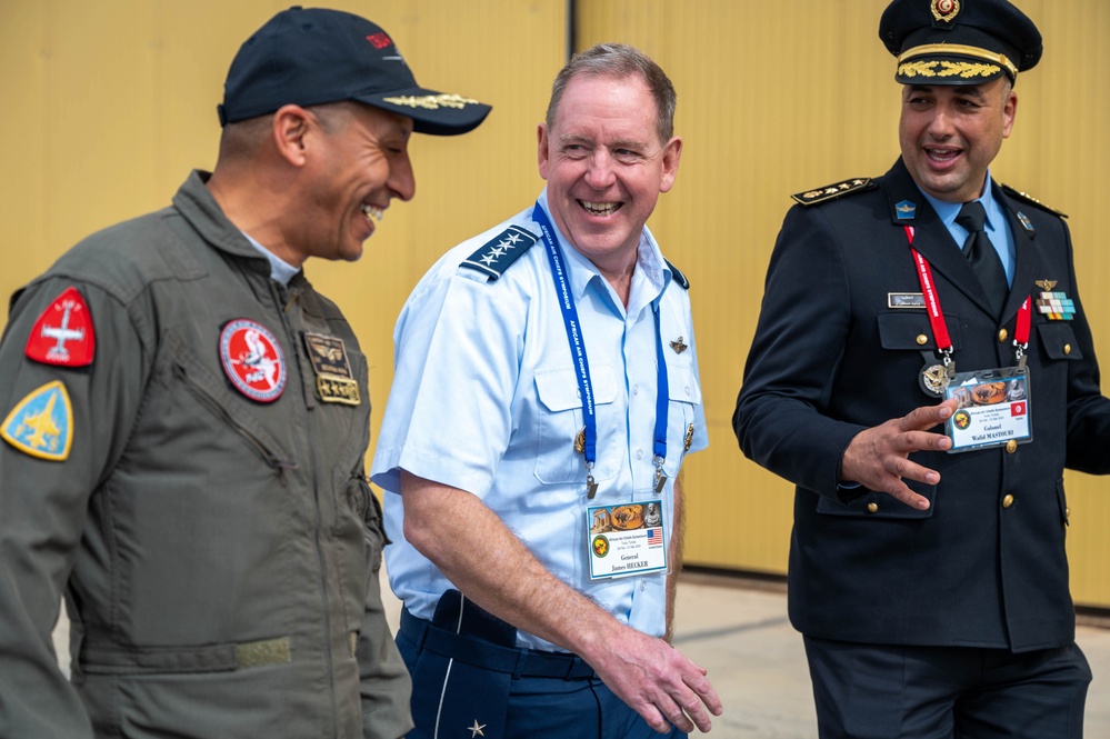 Tunisian Air Force showcase education, training opportunities during African Air Chiefs Symposium