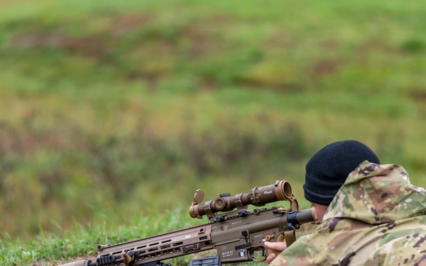 Squad Designated Marksman Rifle (SDM-R) at Fort McCoy