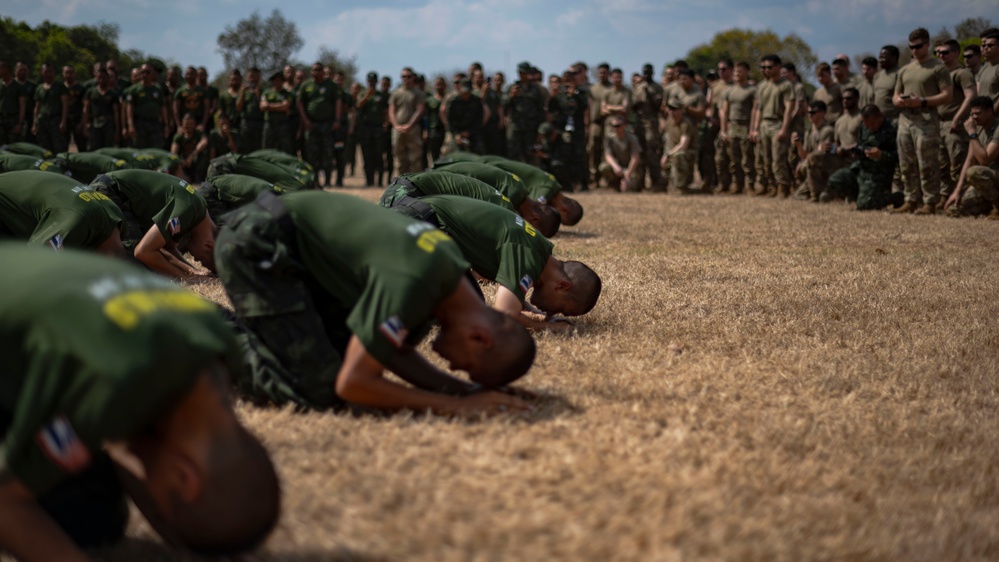 Royal Thai Army shares Muay Thai lesson with 2-2 SBCT Soldiers