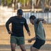 Cobra Gold 24; Marines with Marine Wing Support Squadron 171 Play Soccer with Royal Thai Marines and Singaporean Soldiers