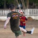 Cobra Gold 24; Marines with Marine Wing Support Squadron 171 Play Soccer with Royal Thai Marines and Singaporean Soldiers