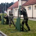 Bundeswehr Medical Academy soldiers practice basic operations of U.S. Army weapons